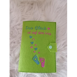 Stickdatei - Das Glück ist auf dem Weg